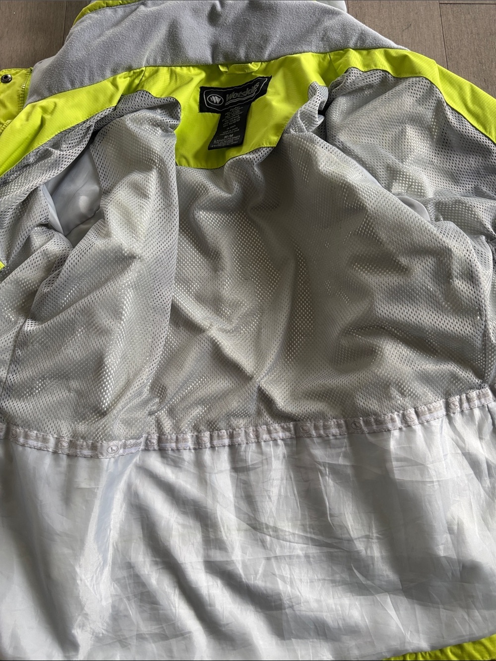 Westskills X Treme Series Women’s Jacket Neon Lime Green M - Picture 10 of 14